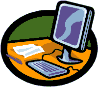 Library catalog on the computer
