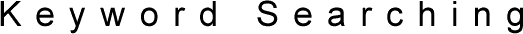 Keyword searching