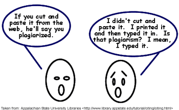 Plagiarism Cartoon