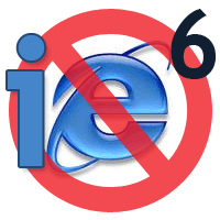 No more IE6